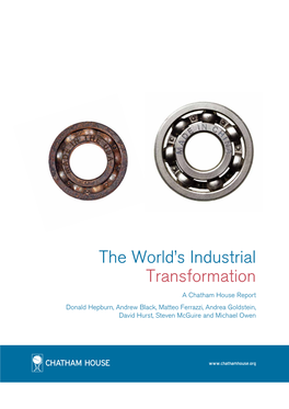 The World's Industrial Transformation