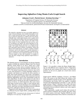 Improving Alphazero Using Monte-Carlo Graph Search