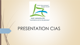 Presentation Cias Sommaire