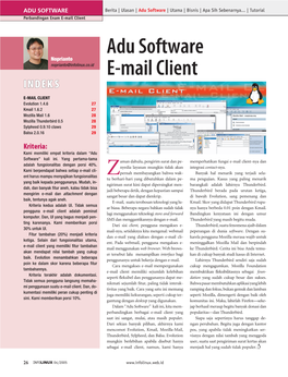 Adu Software E-Mail Client