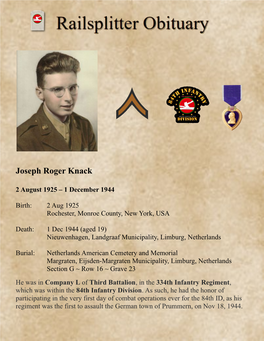 Joseph Roger Knack