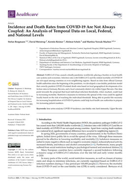 Incidence and Death Rates from COVID-19 Are Not Always Coupled: an Analysis of Temporal Data on Local, Federal, and National Levels