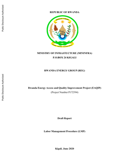 World Bank Document