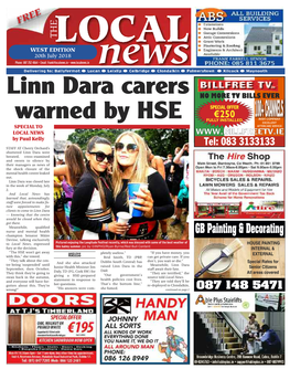 Linn Dara Carers Warned By