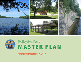 Byllesby Park Master Plan