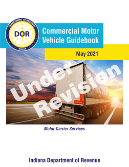 Commercial Motor Vehicle Guidebook