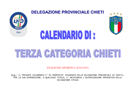 Delegazione Provinciale Chieti