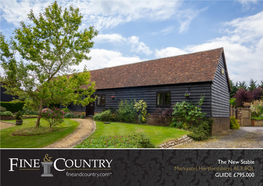 The New Stable Markyate| Hertfordshire| AL3 8QL GUIDE £795,000