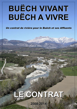 Buëch Vivant Buëch a Vivre Le Contrat