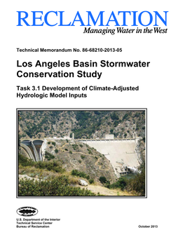 Los Angeles Basin Stormwater Conservation Study