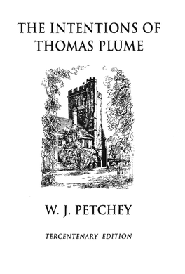 The Intentions of Thomas Plume