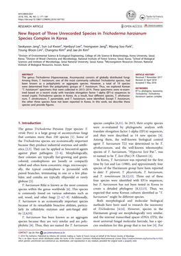 New Report of Three Unrecorded Species in Trichoderma Harzianum Species Complex in Korea