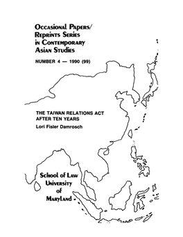 The Taiwan Relations Act After Ten Years