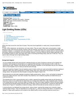 Light Emitting Diodes (Leds) - Developer Zone - National Instruments 6/9/09 1:18 PM