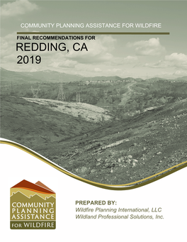 Final Recommendations to Redding