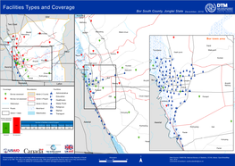 Facilities Types and Coverage Bor South County, Jonglei State December, 2019