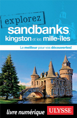 Explorez Sandbanks, Kingston Et Les Mille-Îles