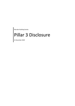 Pillar 3 Disclosure (PDF)