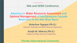 Getachew Ppt GERD and Nile Conference(1)