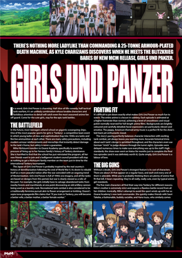Girls Und Panzer Is Charming
