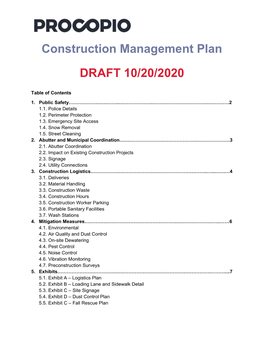 Somerset Ave. Project Plan 2021