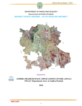 District Survey Report - 2018