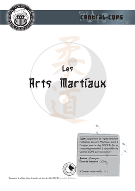 Arts Martiaux Arts Martiaux