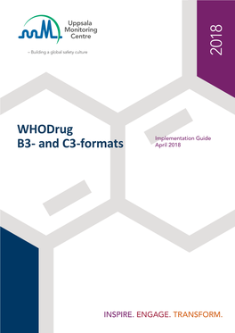 Whodrug B3- and C3-Formats