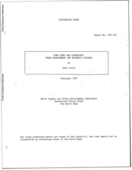 World Bank Document