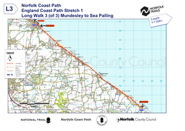 (Of 3) Mundesley to Sea Palling