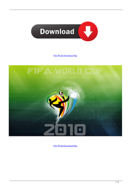 Fifa World Download Mac