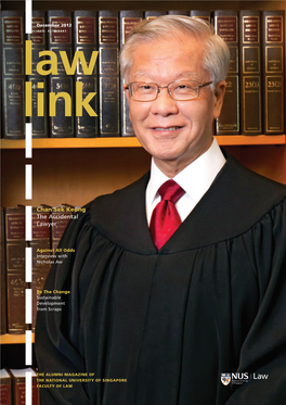 Chan Sek Keong the Accidental Lawyer