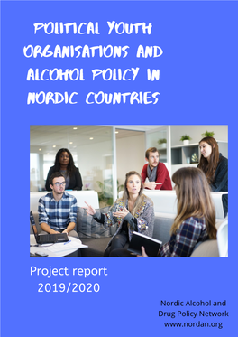 Political Youth Organisations and Alcohol Policy in Nordic Countries