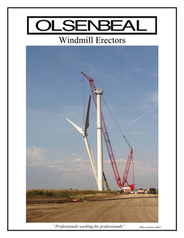 Windmill Erectors