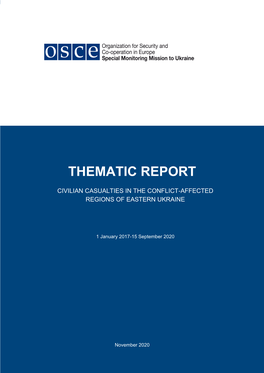 Thematic Report