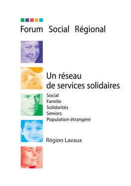 Forum Social Régional Un Réseau De Services Solidaires