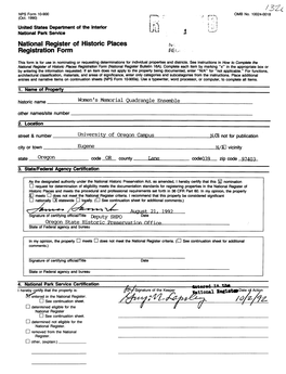 National Register of Historic Places Registration Form (National Register Bulletin 16A)