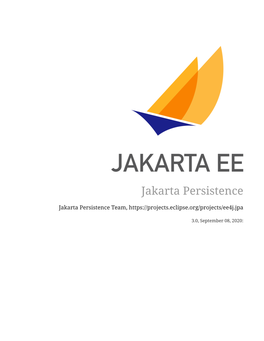 Jakarta Persistence 3.0 Specification Document