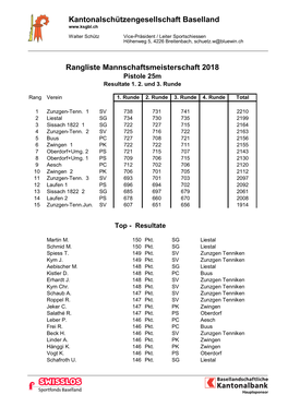 Kantonalschützengesellschaft Baselland