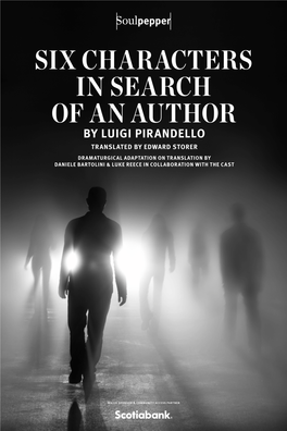 Six Characters in Search of an Author