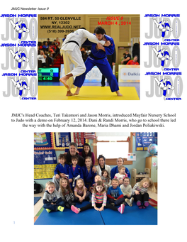 JMJC Newsletter – Issue #9