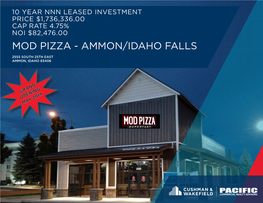 Mod Pizza - Ammon/Idaho Falls