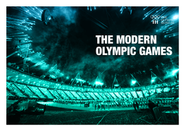 The Modern Olympic Games the Modern