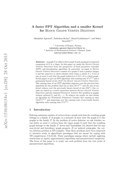 A Faster FPT Algorithm and a Smaller Kernel for Block Graph Vertex