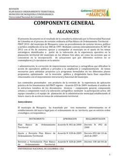 Componente General I