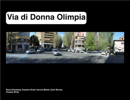 Via Di Donna Olimpia