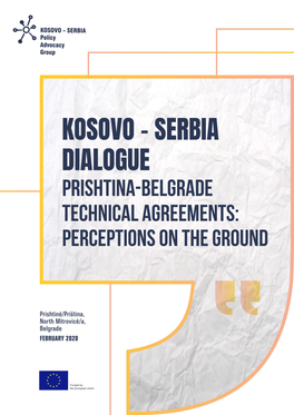 Technical Dialogue Agreements: Perceptions on the Ground