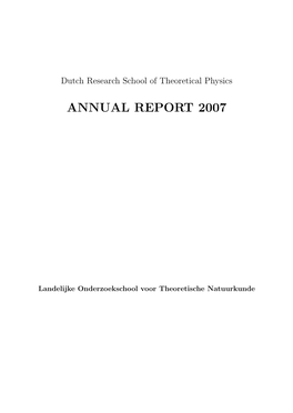 Annual Report 2007