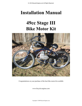 Installation Manual