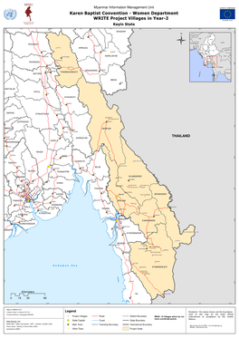 Myanmar Information Management Unit Karen Baptist Convention